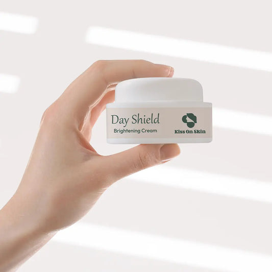 Day Shield Brightening Cream – Your Daily Protection & Glow Booster Kiss On Skin
