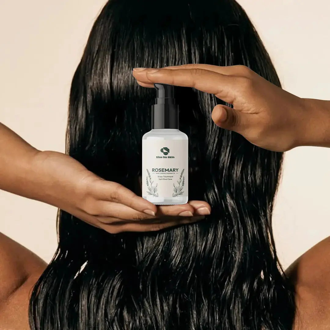 Rosemary hair strengtheniing oil Scalp Treatment Split end care- Kiss On Skin