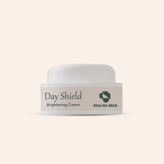 Day Shield Brightening Cream – Your Daily Protection & Glow Booster Kiss On Skin