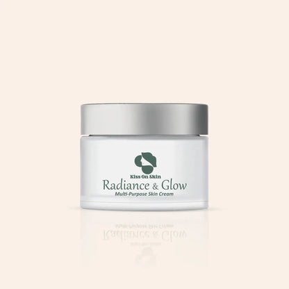 Radiance & Glow Multi-Purpose Whitening Cream–For Acne, Dark Circles, and Bright, Even Skin - Kiss On Skin