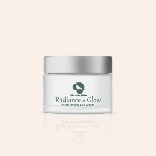 Radiance & Glow Multi-Purpose Whitening Cream–For Acne, Dark Circles, and Bright, Even Skin - Kiss On Skin