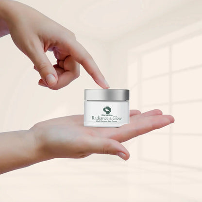 Radiance & Glow Multi-Purpose Whitening Cream–For Acne, Dark Circles, and Bright, Even Skin - Kiss On Skin