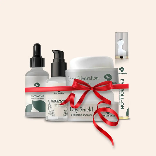Ultimate Skin & Hair Care Bundle – 5-in-1 Complete Glow & Strength Set Kiss On Skin