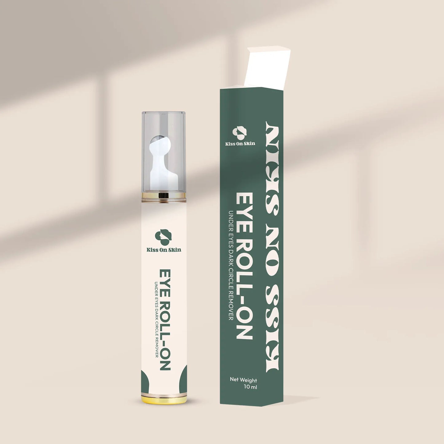 Under Eye Serum for Dark Circles, Puffiness & Fine Lines – Hydrate, Brighten & Firm Kiss On Skin
